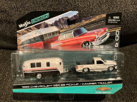 1993 Chevrolet 454 Pick up / camper trailer 1/64