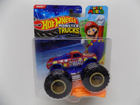 2025 Super Mario Hot Wheels Monster Trucks 1/64 Die Cast Mario Monster