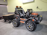 Dječji auto na akumulator Gaucho, sa prikolicom i rikverc kamerom