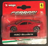 bburago autić FERRARI 430 Scuderia 1:64