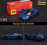 Bburago Ferrari 458 Spider , 1:64