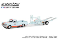 Chevrolet C/K Shortbed Gulf Oil and Gulf Oil Tandem Car Trailer