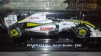 Diecast model F1 Brawn GP BGP 001 J. Button WC 2009 1/24
