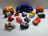 lot / dječje igračke; bager, cisterna, lokomotiva, VW buba ...