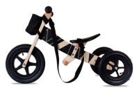 Dječji tricikl 2u1 Twist Plus Samoa Black Edition