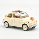 Fiat 500 L 1968 Ivory Wedding Gift - vjenčani dar 1/18 NOREV