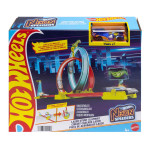 Hot Wheels neonska staza s dvostrukom petljom