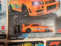 Hot wheels premium skyline gtr