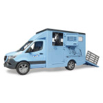 Igračka MB Sprinter transporter za životinje sa konjem, 1:16
