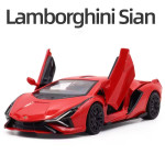 Lamborghini Lightning Red Otvarajući Povlačivi Supercar Model