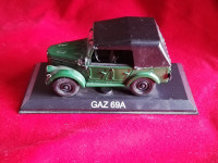 Metalni Autić   GAZ 69 A  1 /43