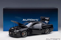 Nissan Skyline GT-R (R34) V-Spec II BLACK-PEARL 1/18 AUTOART