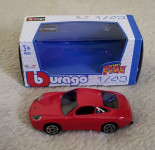 PORSCHE 911 CARRERA Burago 1:43