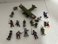 Retro avion+figurice,kao na slikama