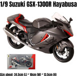 Suzuki Hayabusa premium maketa 2024, 1:9, led svjetla