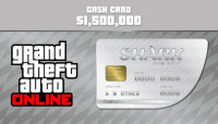 Grand Theft Auto V GTA V & Great White Shark Cash Card