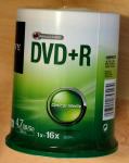 100 komada Sony DVD R+ (4.7GB/120min/1X-16X) NOVO! 299kn!!