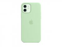 APPLE iPhone 12/12 Pro Silicone Case with MagSafe, Pistachio I NOVO I