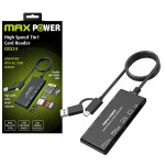 Čitač kartica MAXPOWER CR324 7u1 (USB-A & USB-C, 5Gbps)
