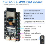 ESP32-S3-WROOM CAM Board, Onboard Camera Wireless, Python C Code