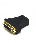 G&BL adapter DVI 24+1 ženski na HDMI ženski, crni