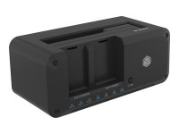 HDD Dock ICY BOX IB-2924MSCL-C31 (2,5 / 3,5 / M.2, USB-C 3.2, klon fun