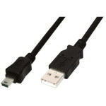Kabel DELOCK, USB-A (M) na USB mini-B (M), USB 2.0, 2m, NOVO