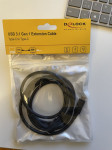 Kabel DELOCK, USB-C 3.1 (M) na USB-C 3.1 (Ž), 1.5m, crni