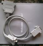 Kabel serial/paralel 25-pin to 9-pin