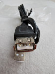 KABEL  USB USB-A (M) na USB-A (Ž)  80cm