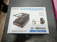 LogiLink Dual SATA HDD Docking Station, nekorišteno. Clone disc