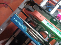 Mining rig 6 x RX 470 8GB + extra rig (1 GPU)