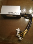 Napajanje Bitmain APW3++ 1600W 10X  6pin AntMiner D3 L3+ S9 S7 A9
