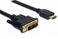 Optimus DVI (24+1) na HDMI kabel, muški/muški, 3m