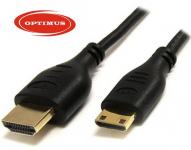 Optimus HDMI muški na mini HDMI muški kabel, 3m