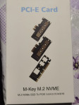 PCI-E NA M.2 NVME GEN3 GEN4 ADAPTER NOVO