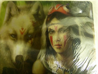 PODLOSKE ZA  MISA  VUK SA INDIJANKOM -  NOVO