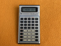 Texas Instruments TI-30 LCD - Vintage digitron