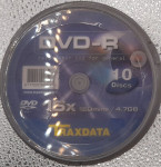 Traxdata DVD-R 16x – 10 kom – NOVO, 4.7GB / 120 min