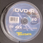 TRAXDATA Mini DVD-R 4X 30min 1.46 GB 10 komada