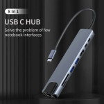 Type-C USB HUB adapter za laptop 8 in 1
