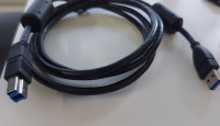 USB 3.0 A-B kabel, USB printer kabel, Type-A to Type-B NOVO