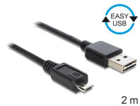 USB kabel USB-A 2.0 (M) na micro USB-B (M), USB 2.0. 0.5m, NOVO