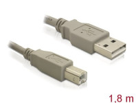 USB printer cable, USB 2.0, USB-B to USB-A, NOVO