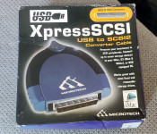 XpressSCSI Xpress SCSI SCSI2 USB adapter u kutiji