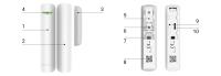 Zamjensko/rezervno kućište- AJAX Case DoorProtect WH