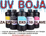 UV BOJA ZA EPSON PRINTERE, DX5 - 10 GLAVE