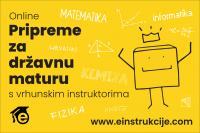 Online pripreme za državnu maturu iz matematike, hrvatskog, engleskog