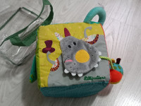 Lilliputiens velika tekstilna kocka s aktivnostima