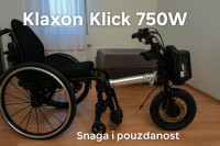 Klaxon klick električni priključak za invalidska kolica